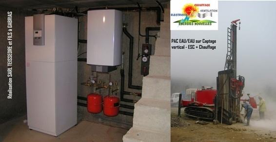 PAC EAU-EAU sur Captage Vertical - FORAGE - 48100 GABRIAS