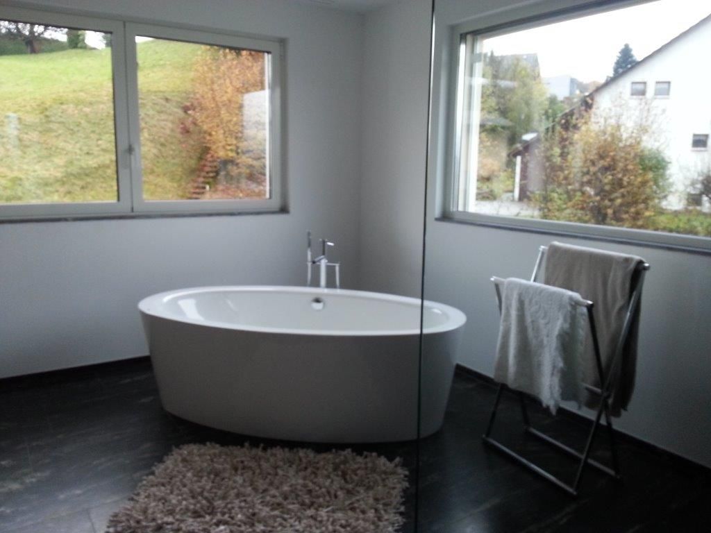 Badezimmer - Neubauvilla in Rothrist