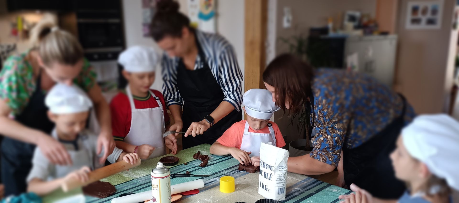 Atelier de pâtisserie anniversaire enfant