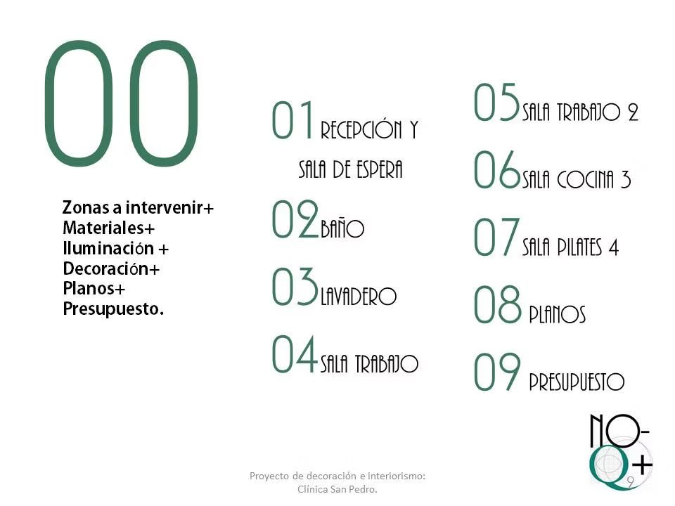 proyecto de interiorismo