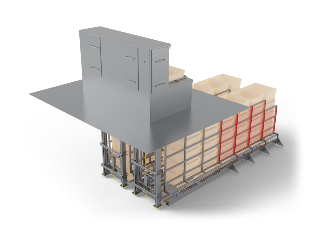 Automatic Tub Handling for Cargo Hold
