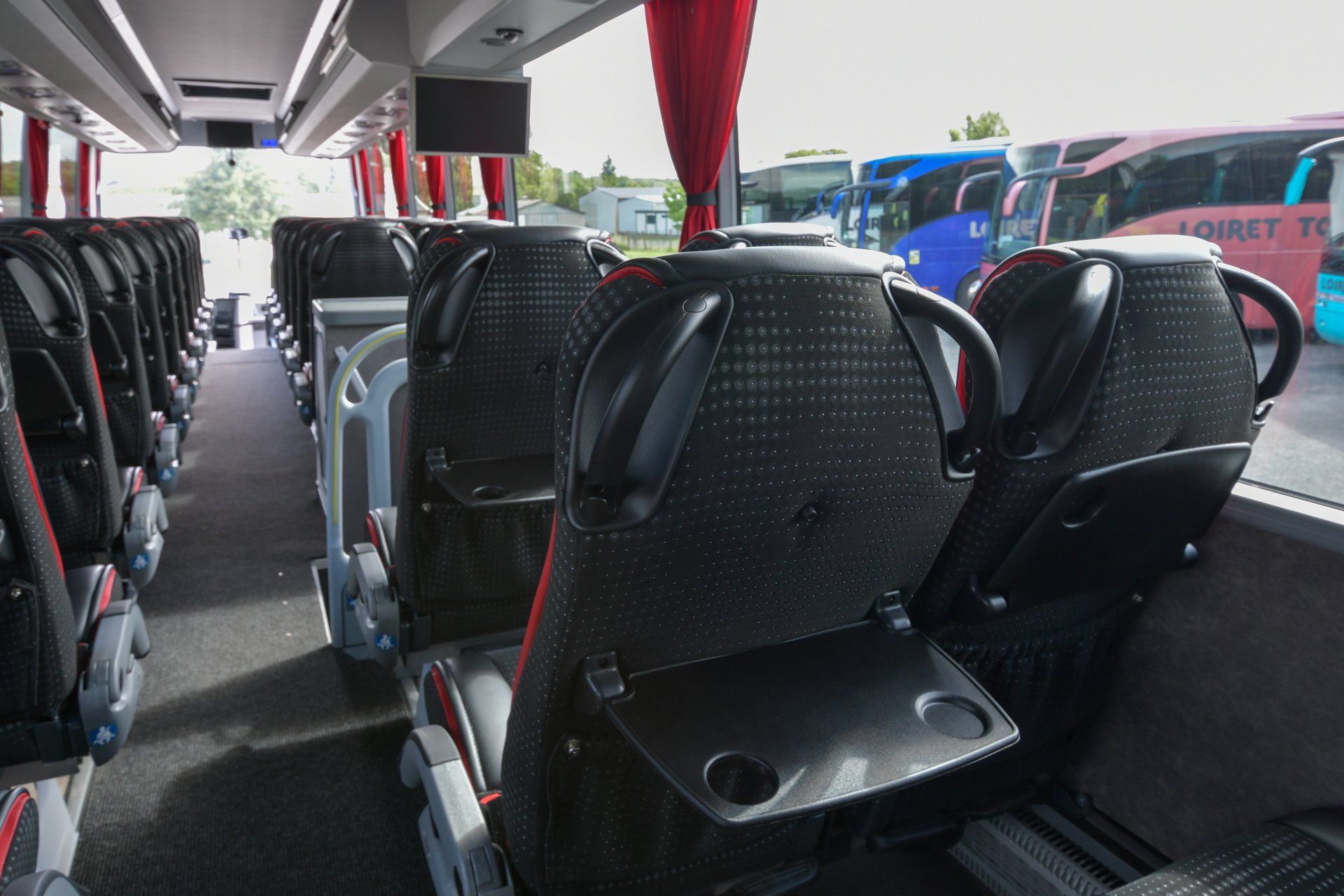 Siège de bus de derrière