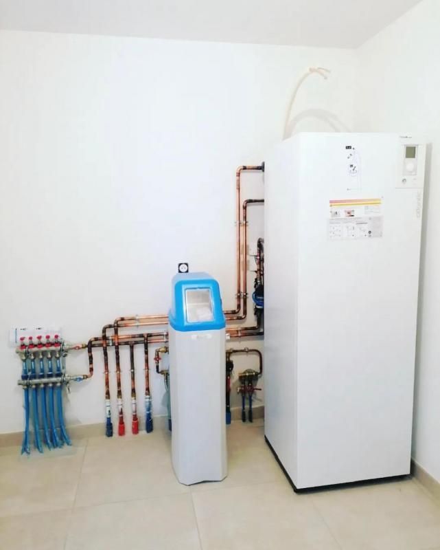 Adoucisseur d'eau et chaudière