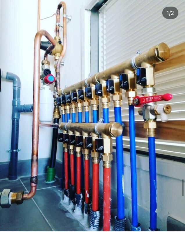 Réseau de plomberie pour chauffage