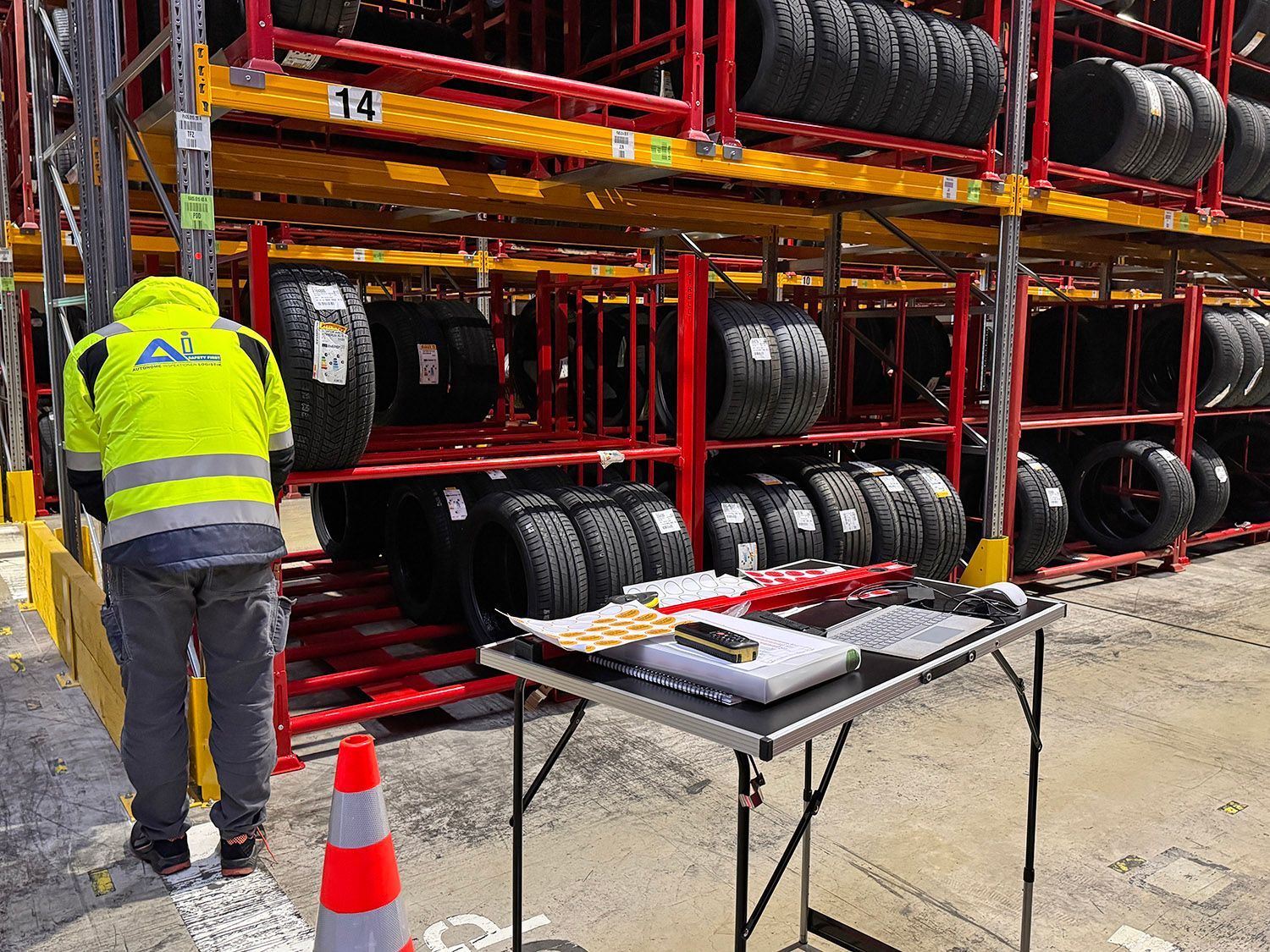 Inspektion für einen Prüfbericht