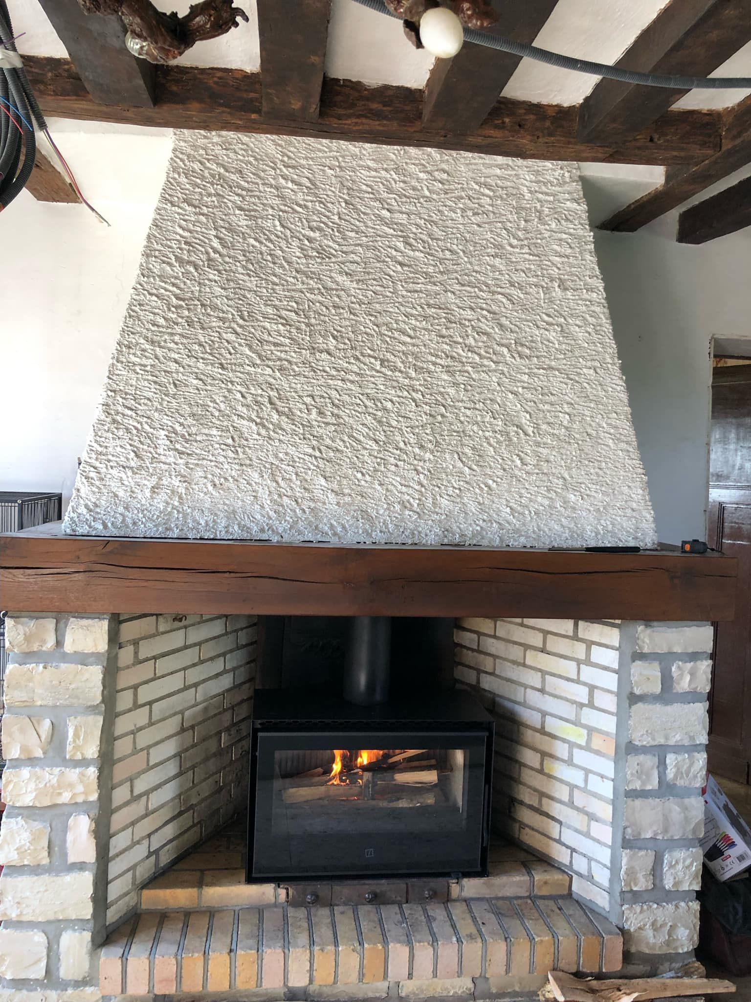 Insert dans une cheminée