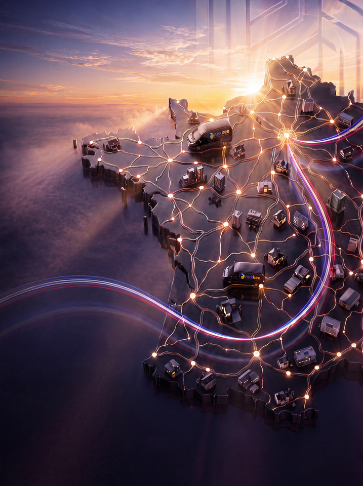 Installation connectée en France par Nexkee® : réseau national de serrures intelligentes avec intervention partout en France.