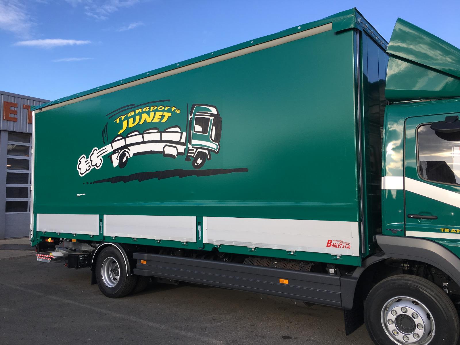 Carrosserie PLSC avec hayon rétractable Ar