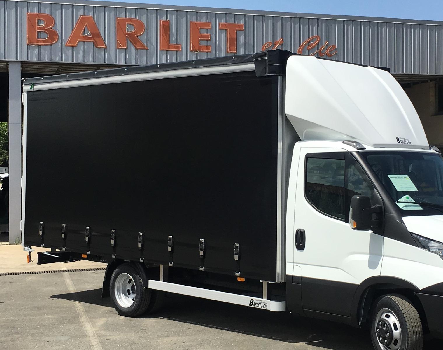 carrosserie PLSC avec déflecteur sur cabine