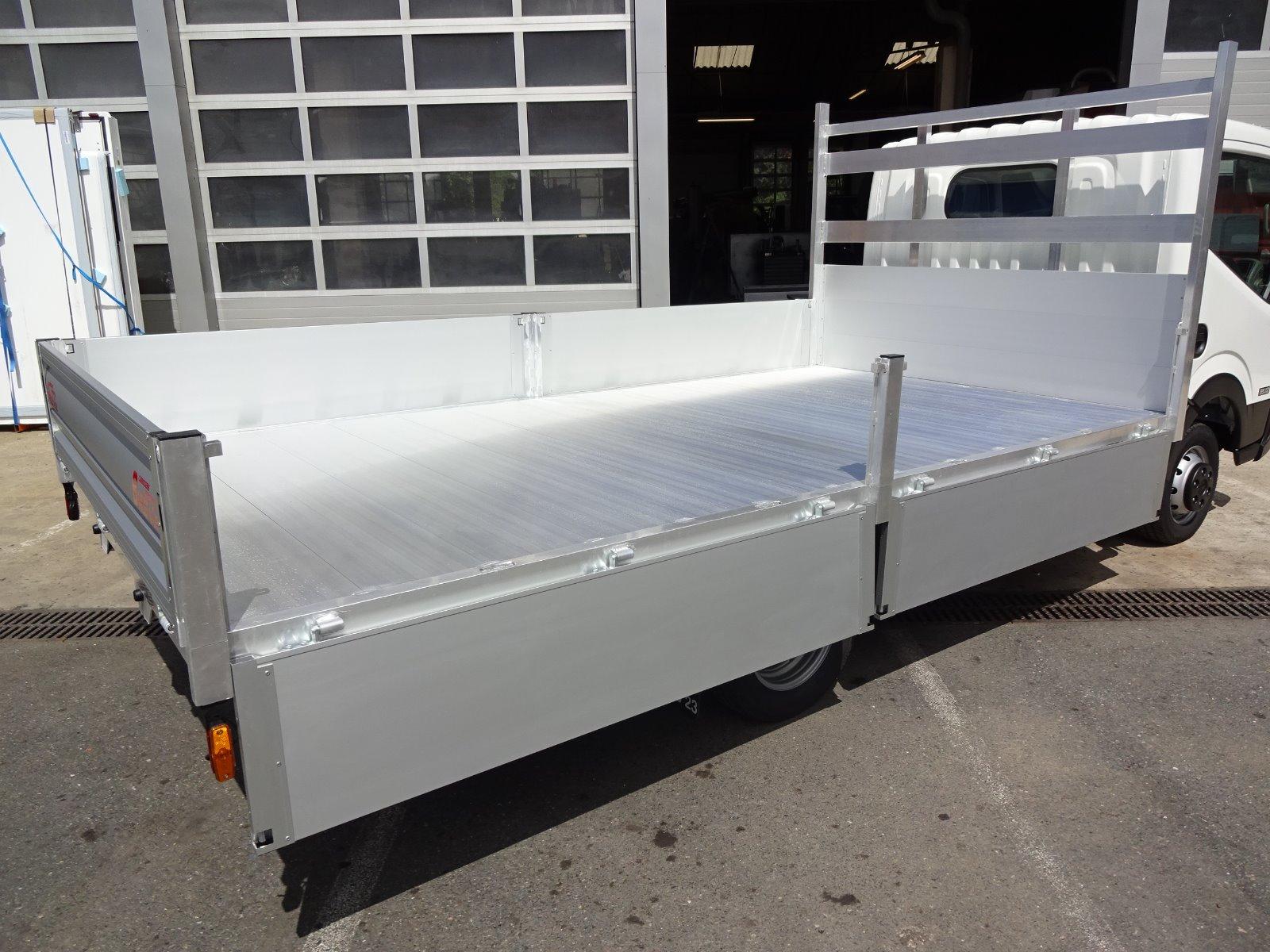 Plateau alu - plancher alu et ridelles alu