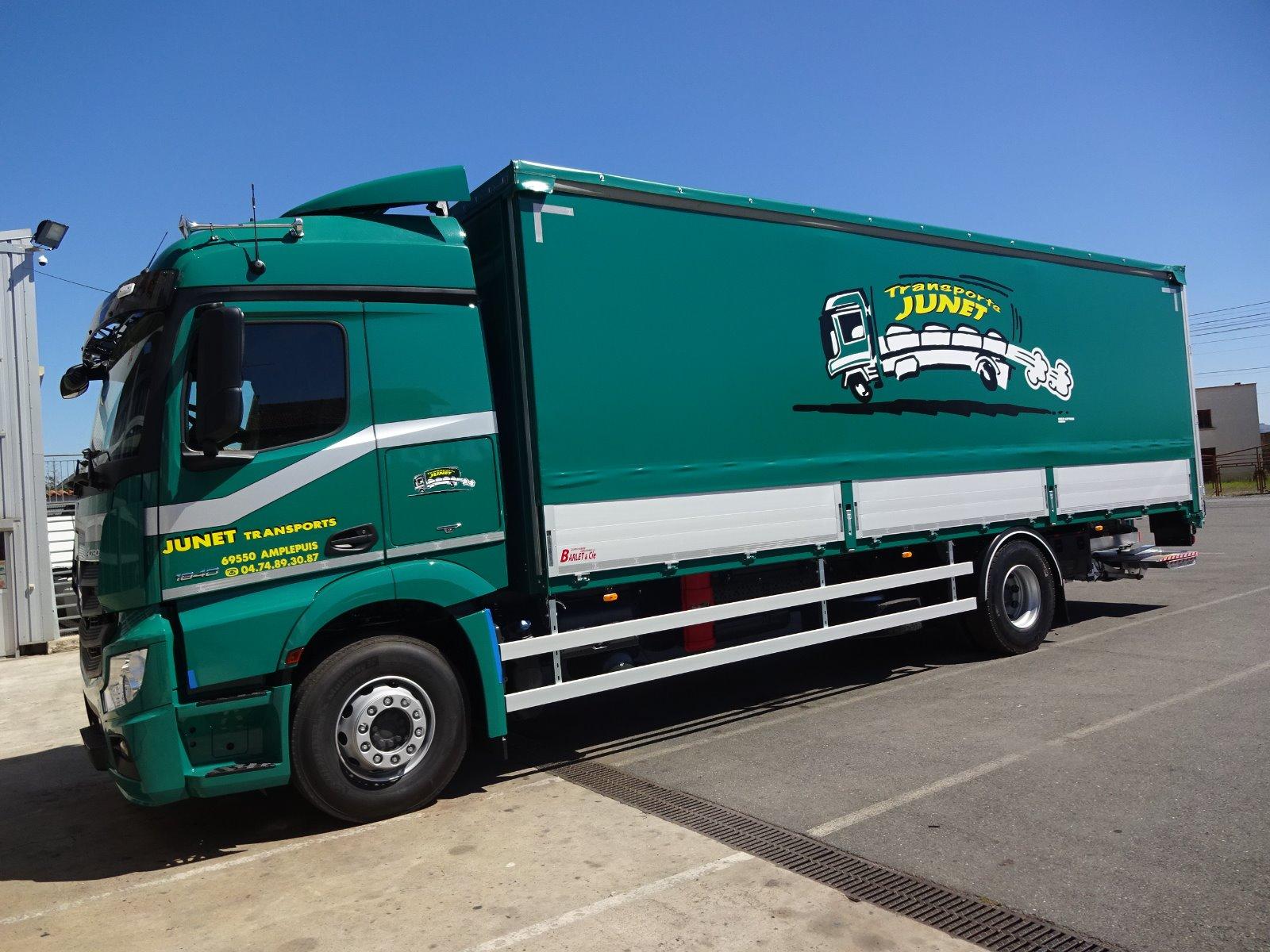 Carrosserie PLSC avec ridelles