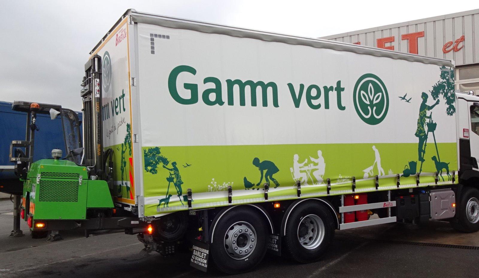 Carrosserie PLSC avec chariot embarqué