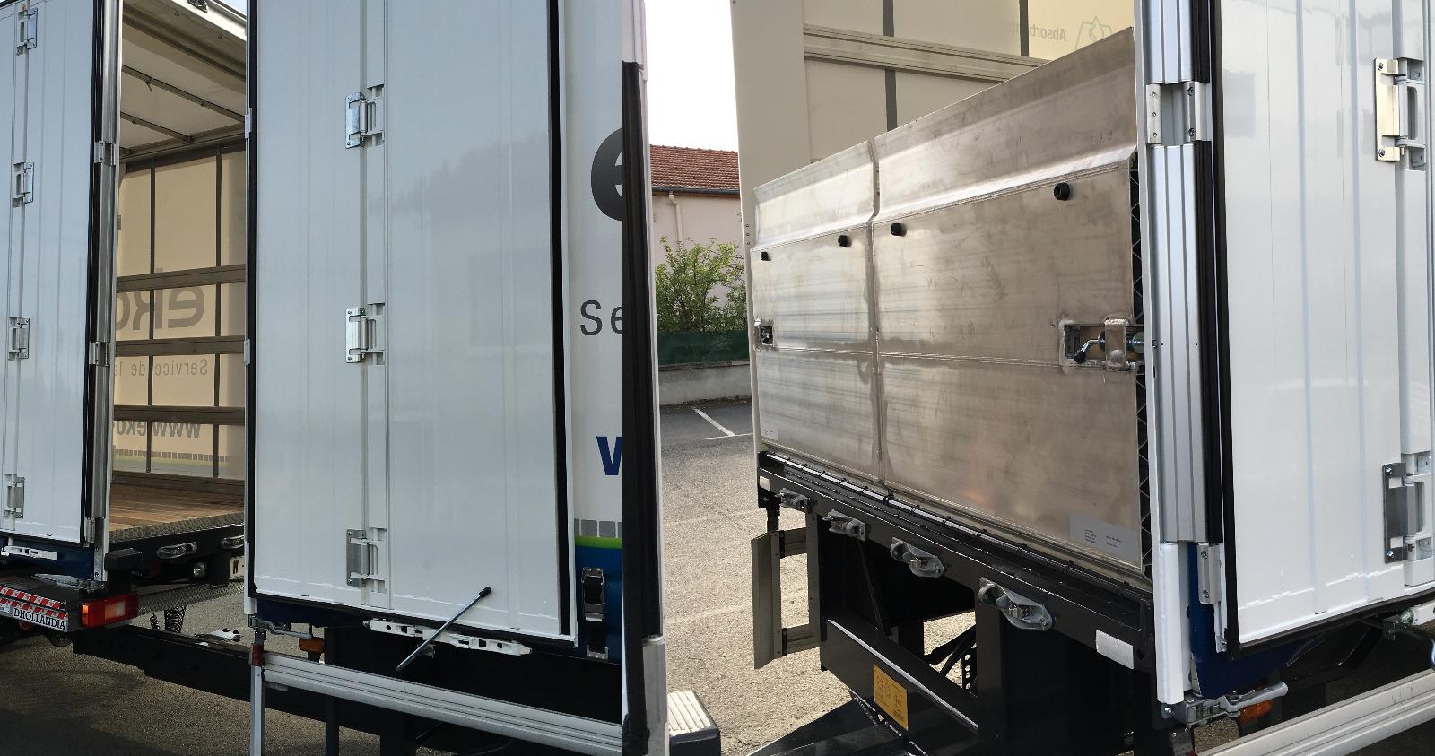 Liaison passerelle entre remorque &remorque