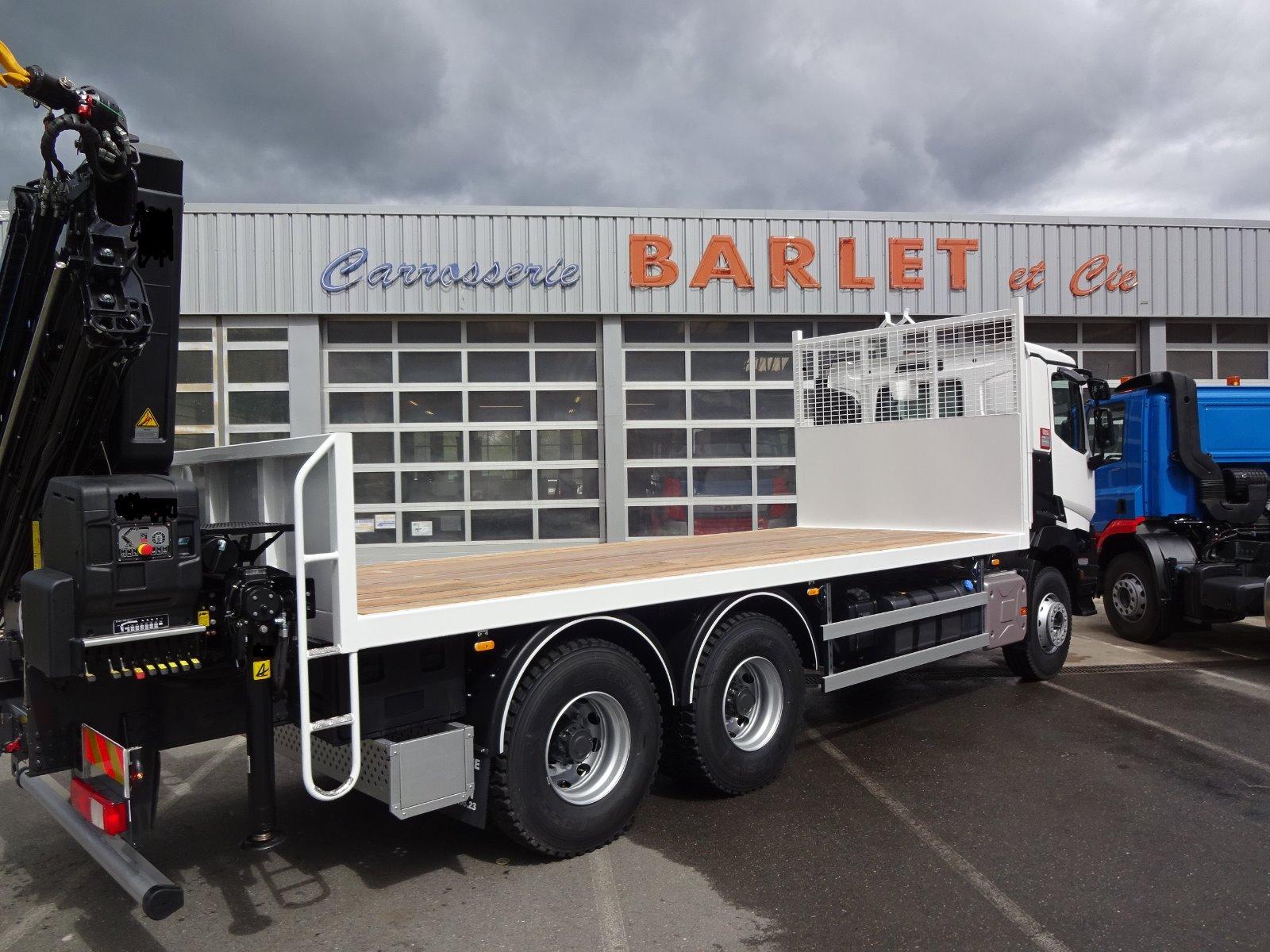 Carrosserie plateau nu plancher bois dur