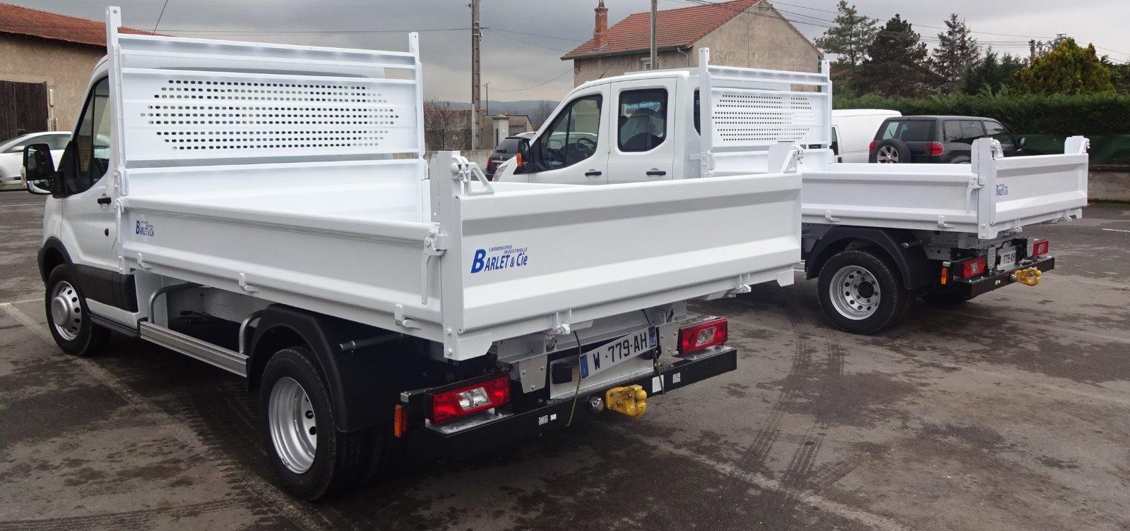 Benne - plancher tôlé