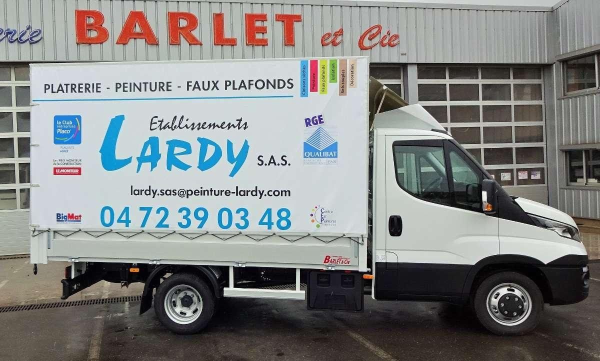 Carrosserie bâché + ridelle