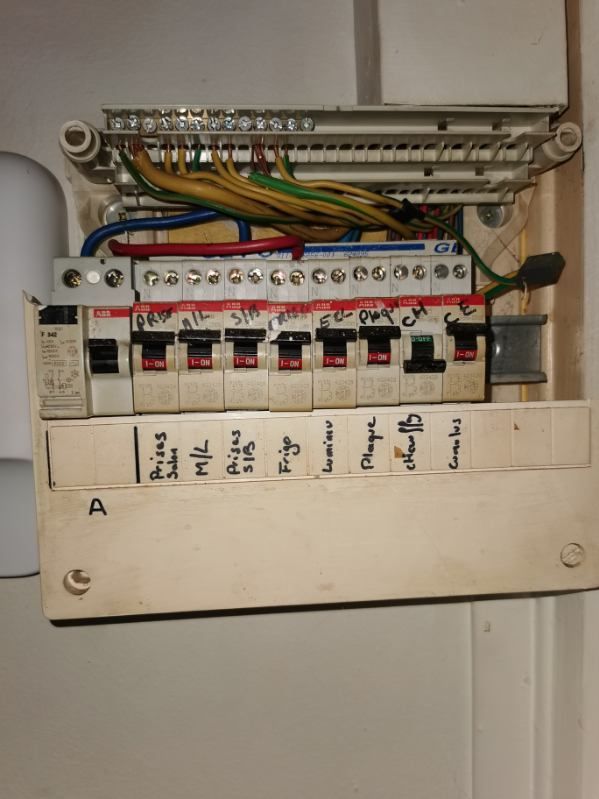 Un gros plan sur un compteur électrique
