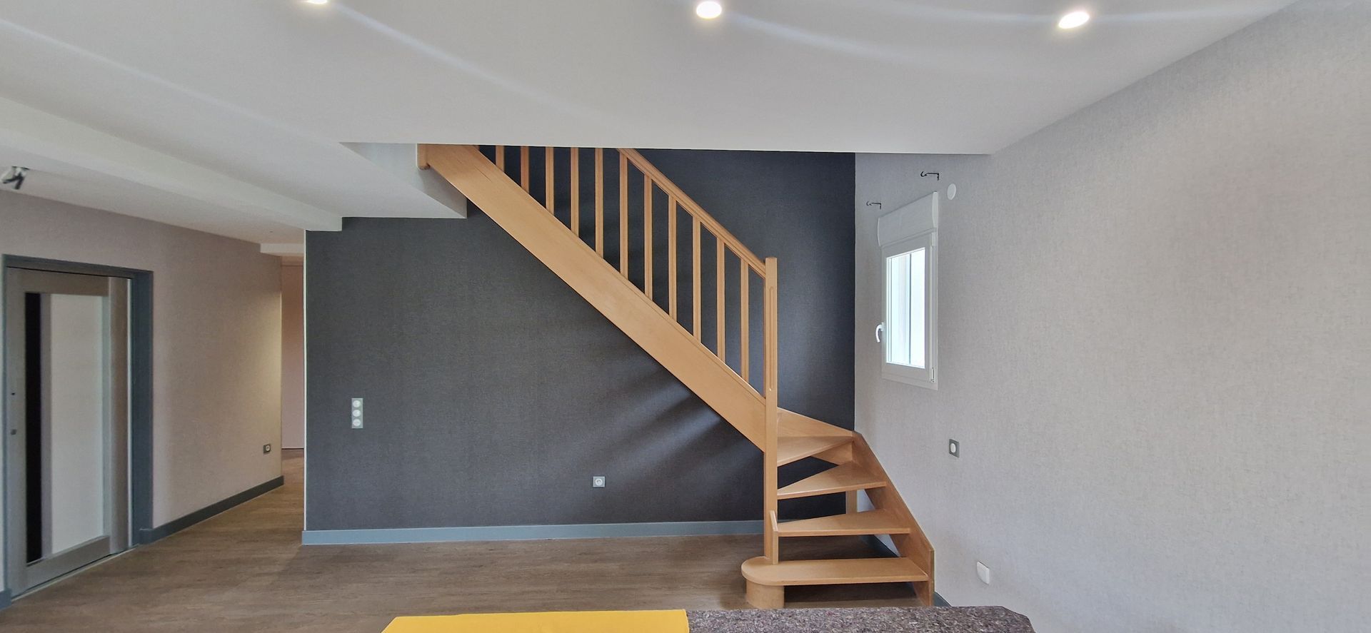 Escalier en bois
