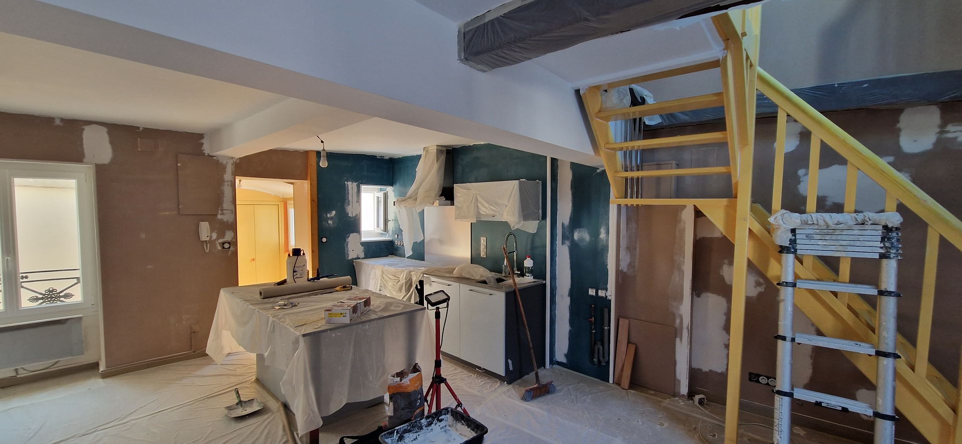 Rénovation d'un studio