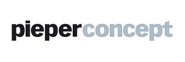 Auf weißem Hintergrund ist ein Pieper Concept-Logo abgebildet.