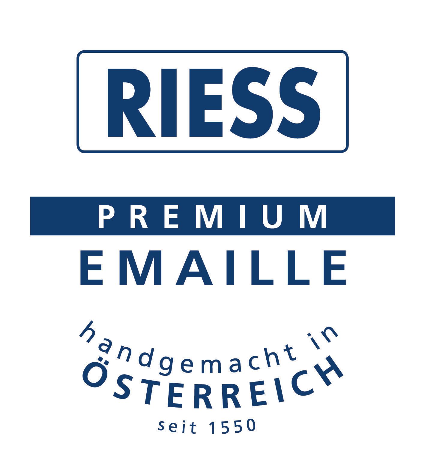 Riess premium emaille handgemacht in osterreich since 1550