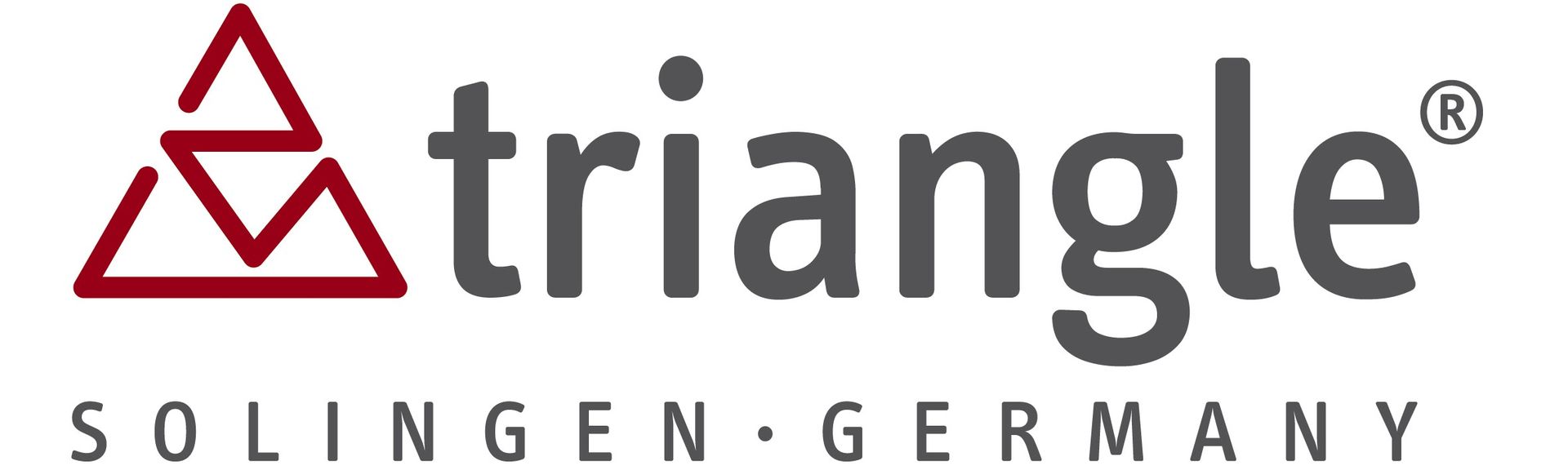 Ein Logo für eine Firma namens Triangle Solingen Deutschland