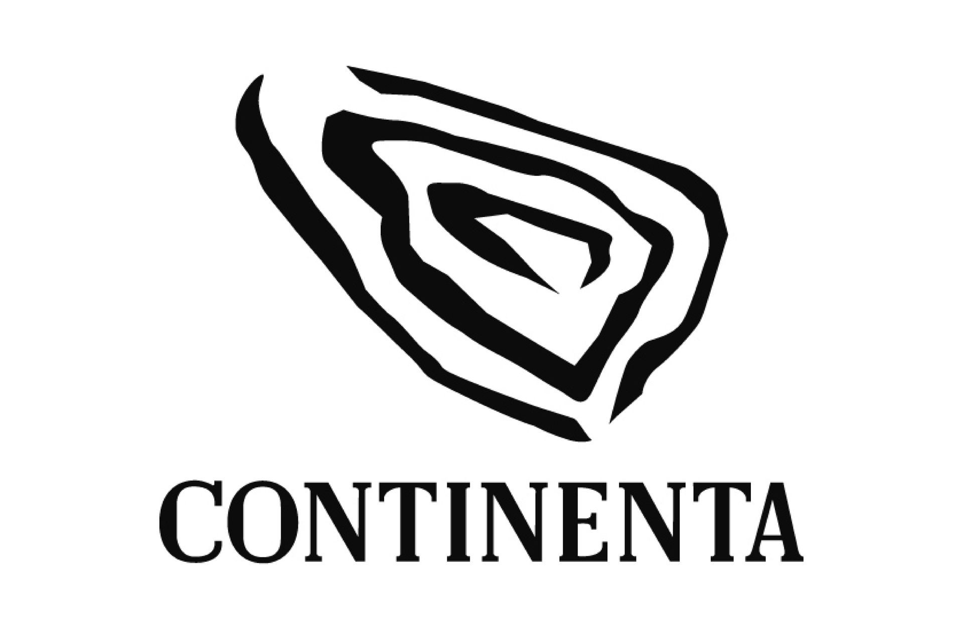 Ein schwarz-weißes Logo für ein Unternehmen namens Continentala