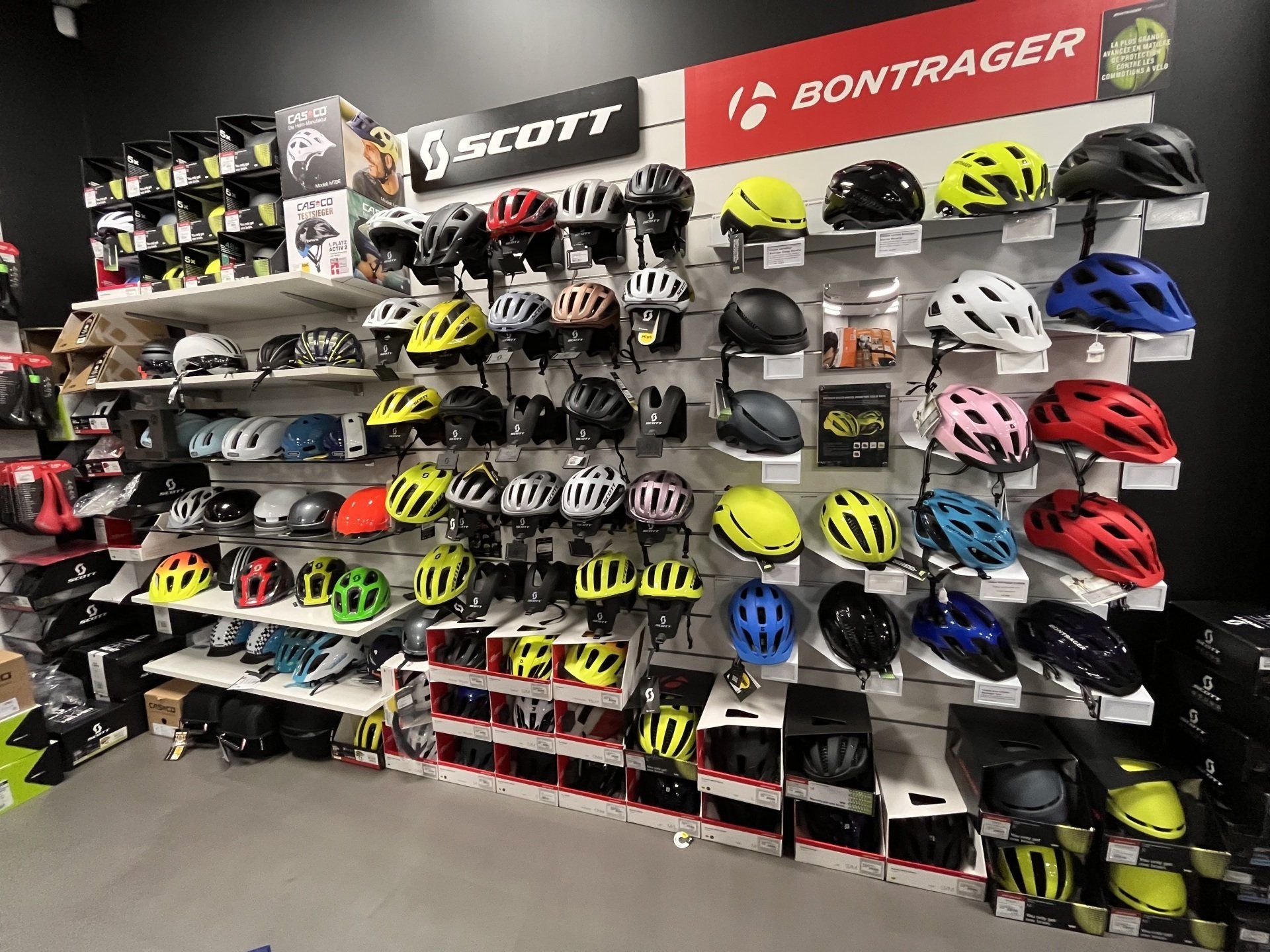 Équipements pour cyclistes