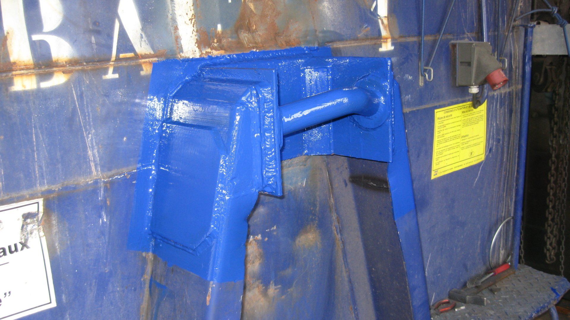 Chaudronnerie sur remorque