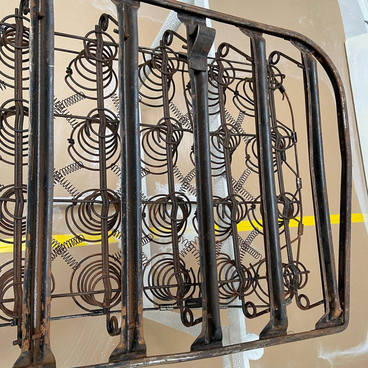 Spritzen Sandstrahlen von Metal