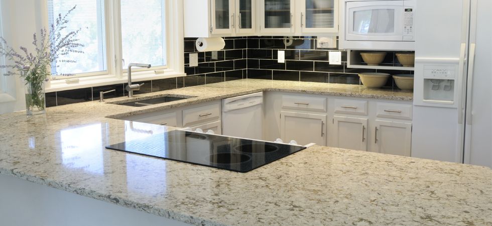 Plans de travail de cuisine en marbre - Marbrerie Thürler