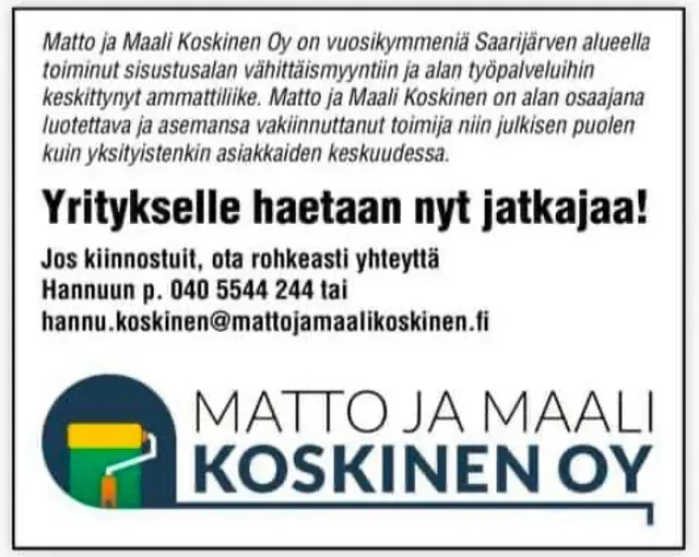 mattojamaalikoskinen