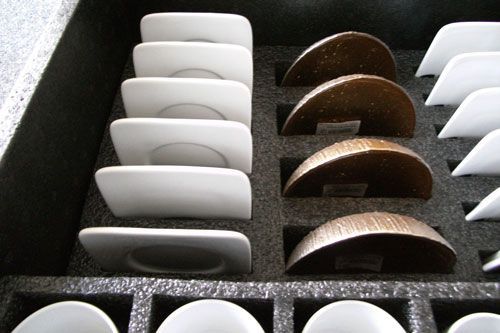 Transport-Verpackung für Messegeschirr