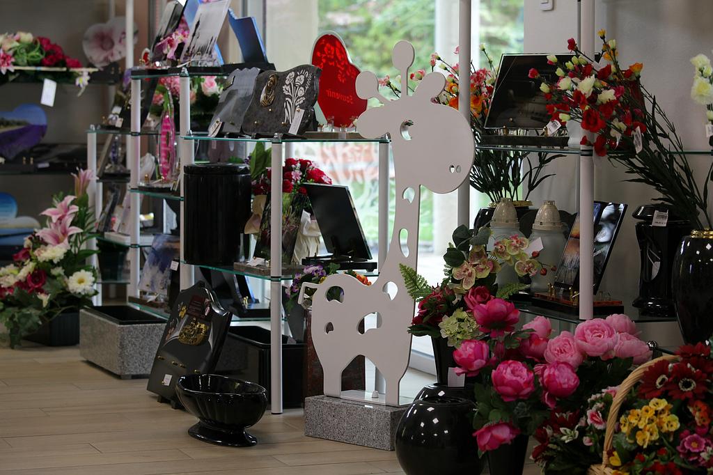 Girafe sur une plaque funéraire