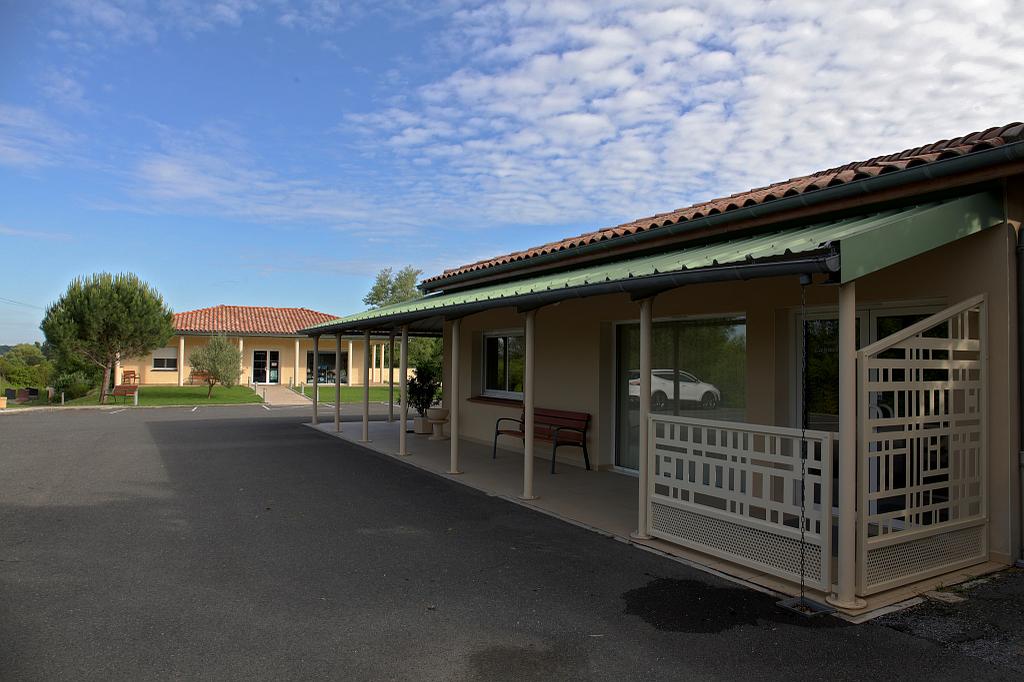 Patio du funérarium