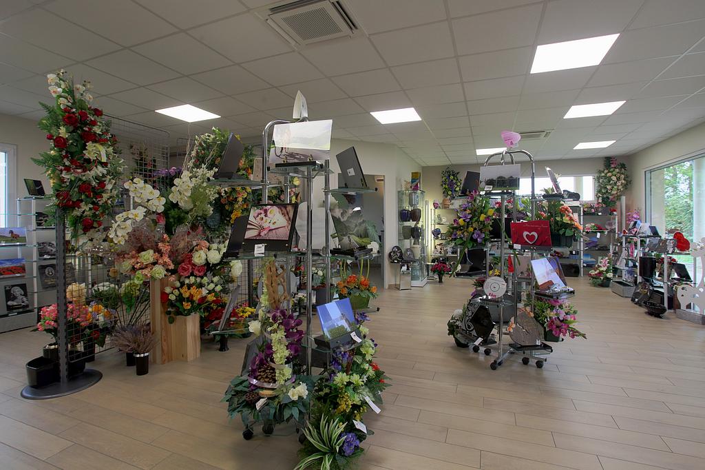 Compositions florales artificielles et photo-porcelaines