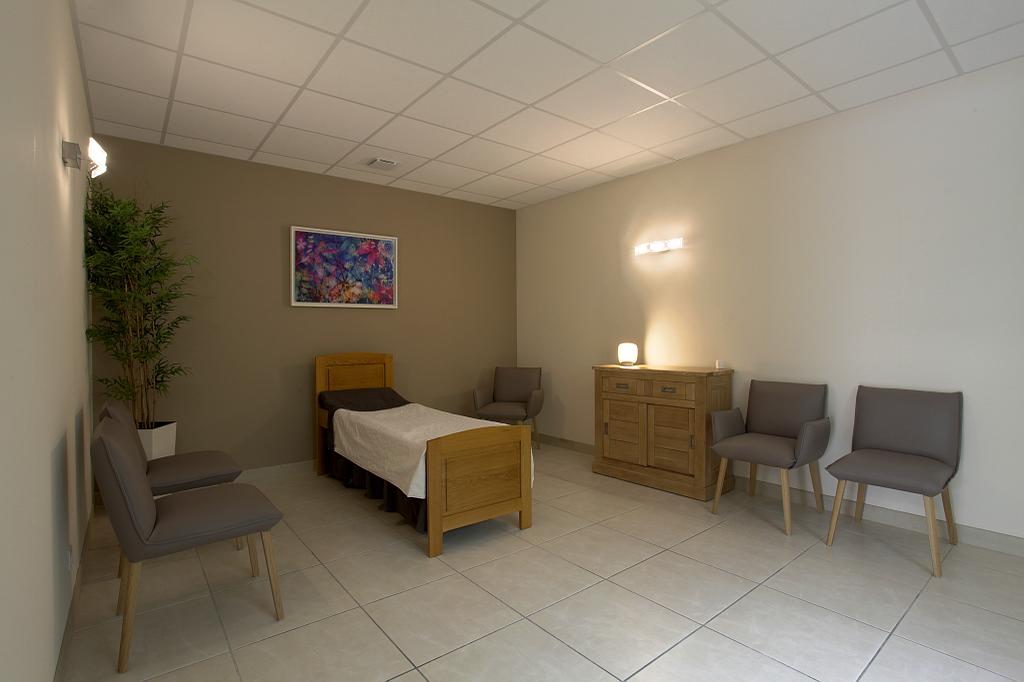 Chambre funéraire dans le funérarium