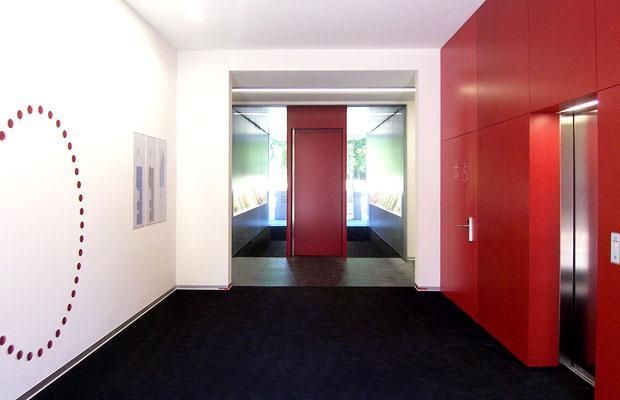 Wandbau rot blau - DEWAM GmbH