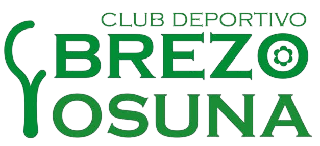 Logotipo verde del Club Deportivo Brezo Osuna. Presenta una planta y una flor estilizadas.