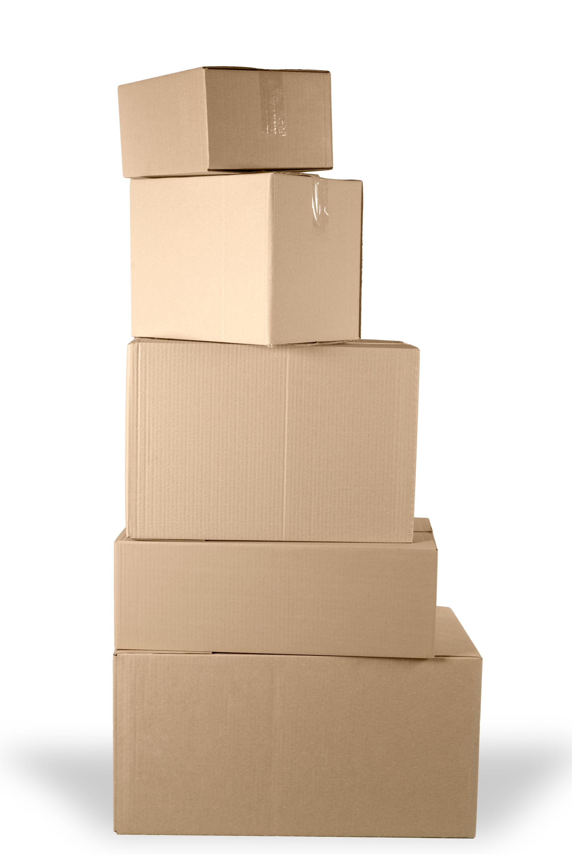 Une pile de cartons