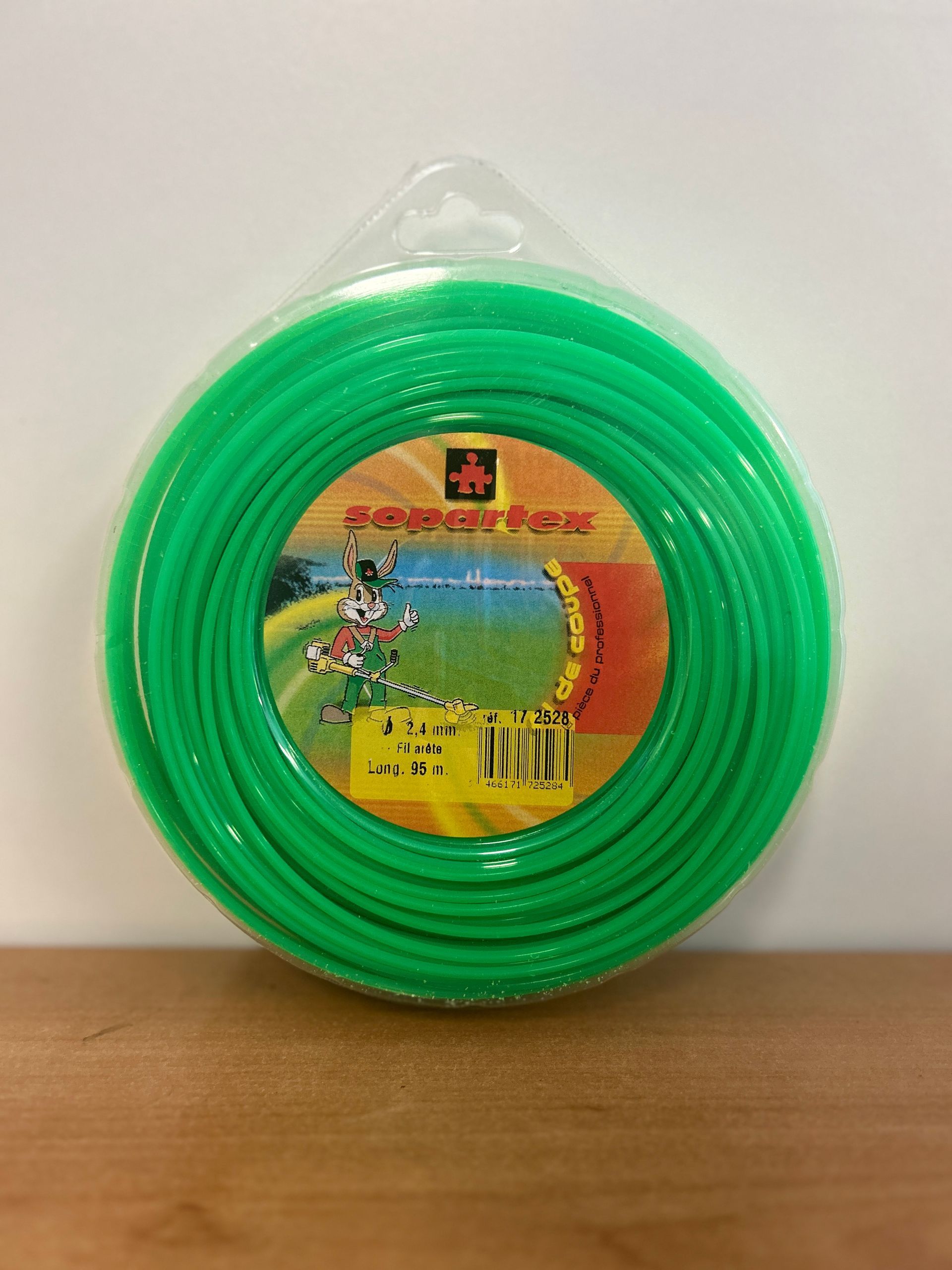 Bobine débroussailleuse verte