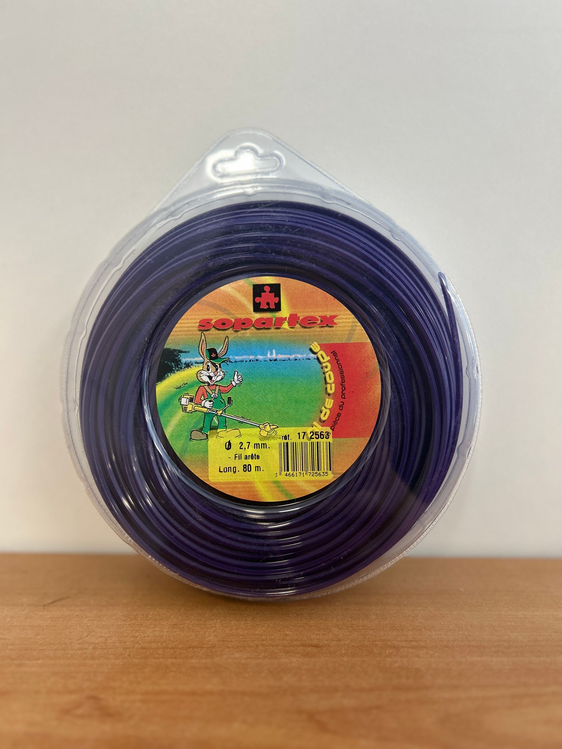 Bobine débroussailleuse bleue