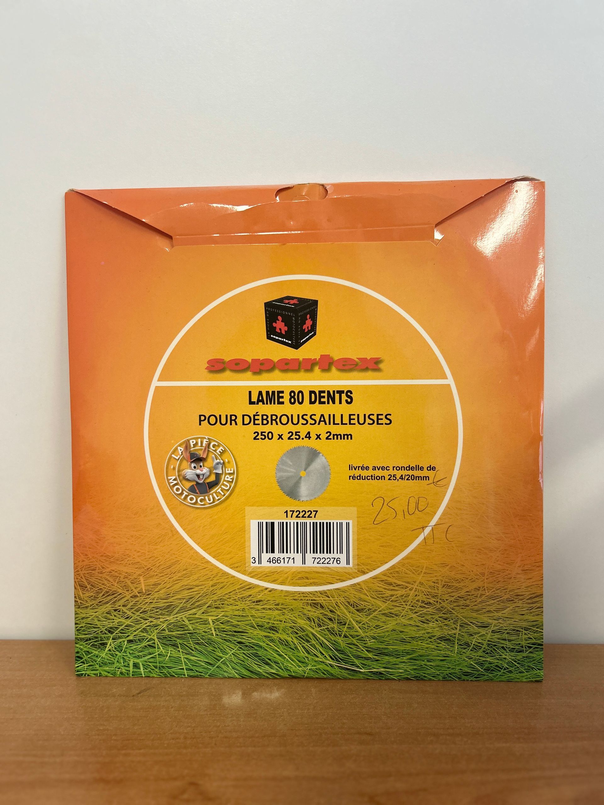 Lame pour débroussailleuse