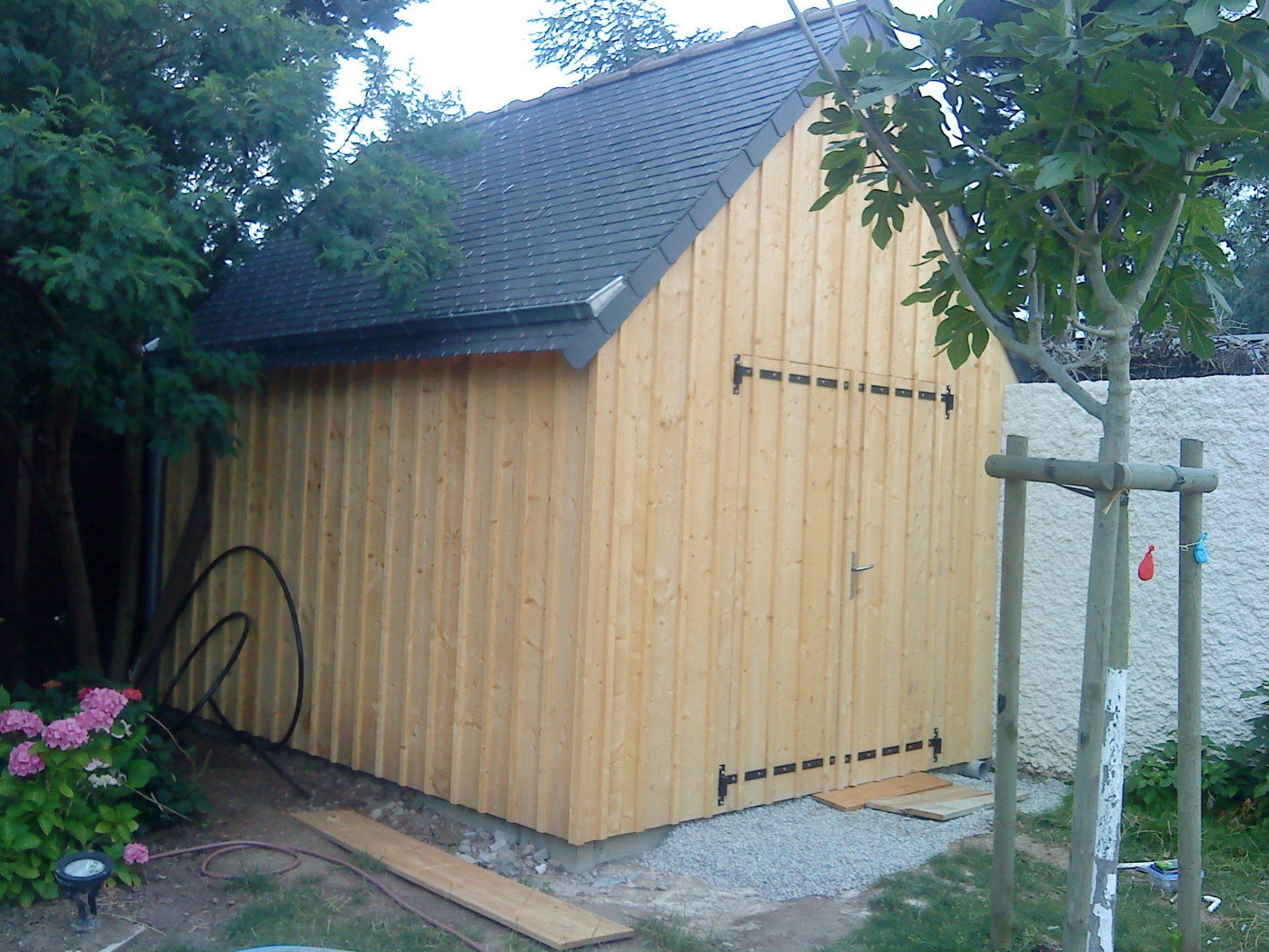 Abri de jardin en bois