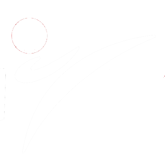 Umriss einer Person, die neben einem Kreis die Hand ausstreckt.