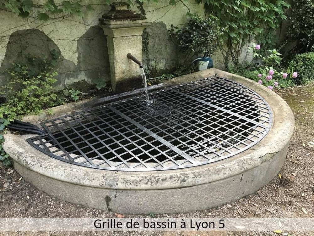 Grille de bassin à Lyon 5