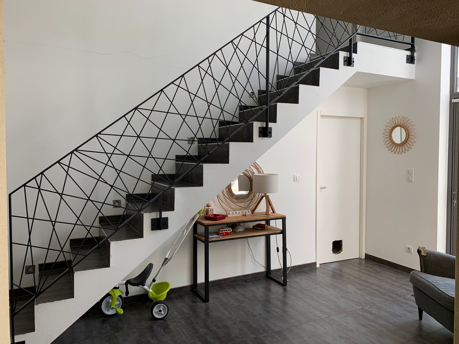 Garde-corps escalier Trevoux