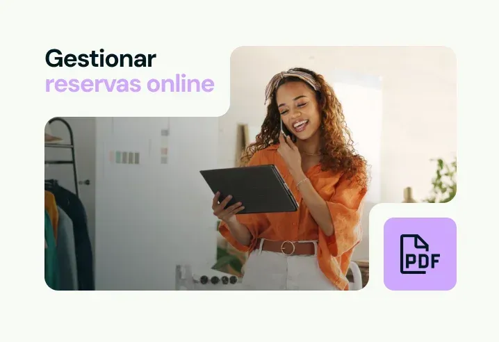 Gestionar reservas online