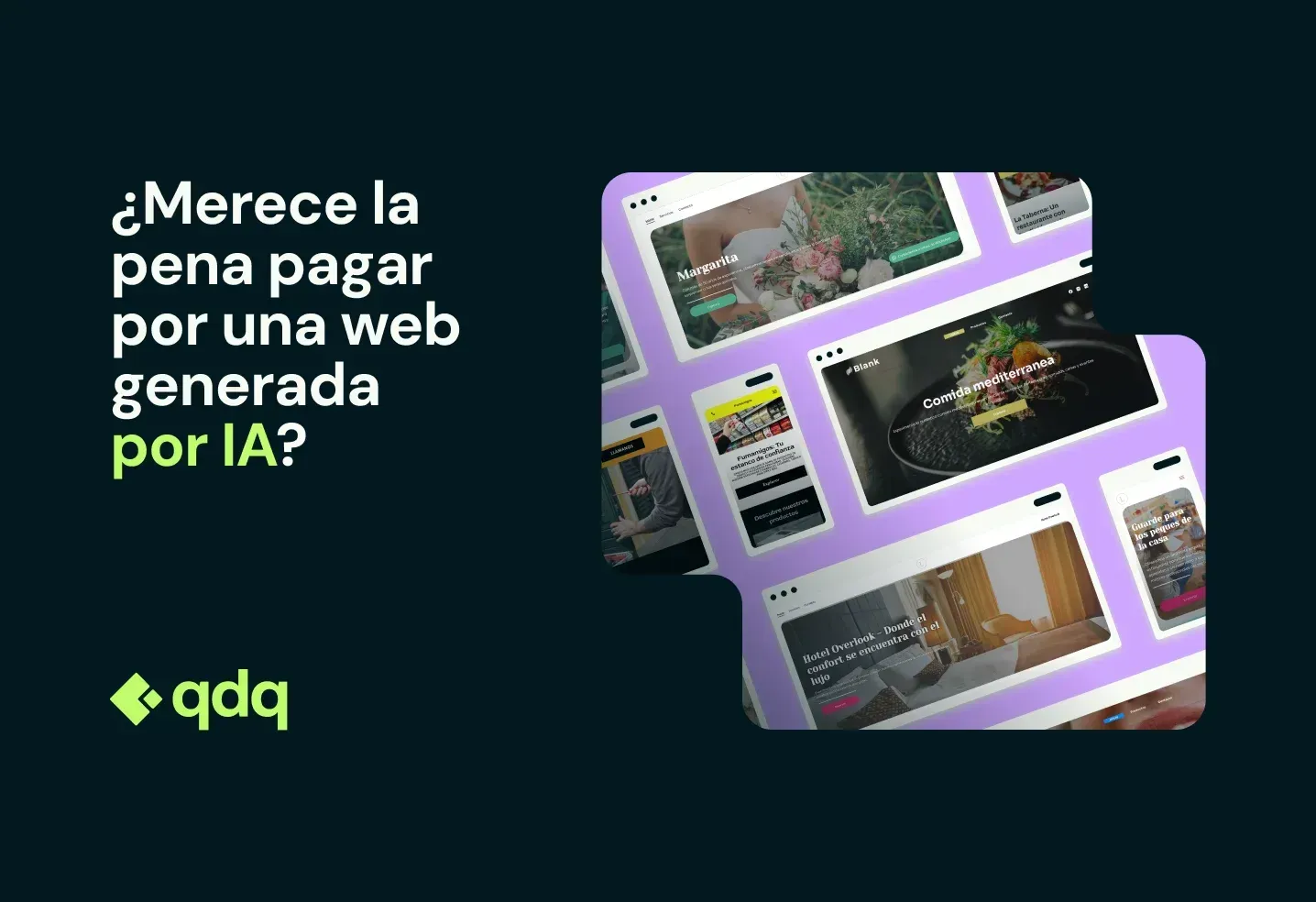 título del blog: merece la pena pagar por una web generada por inteligencia artificial