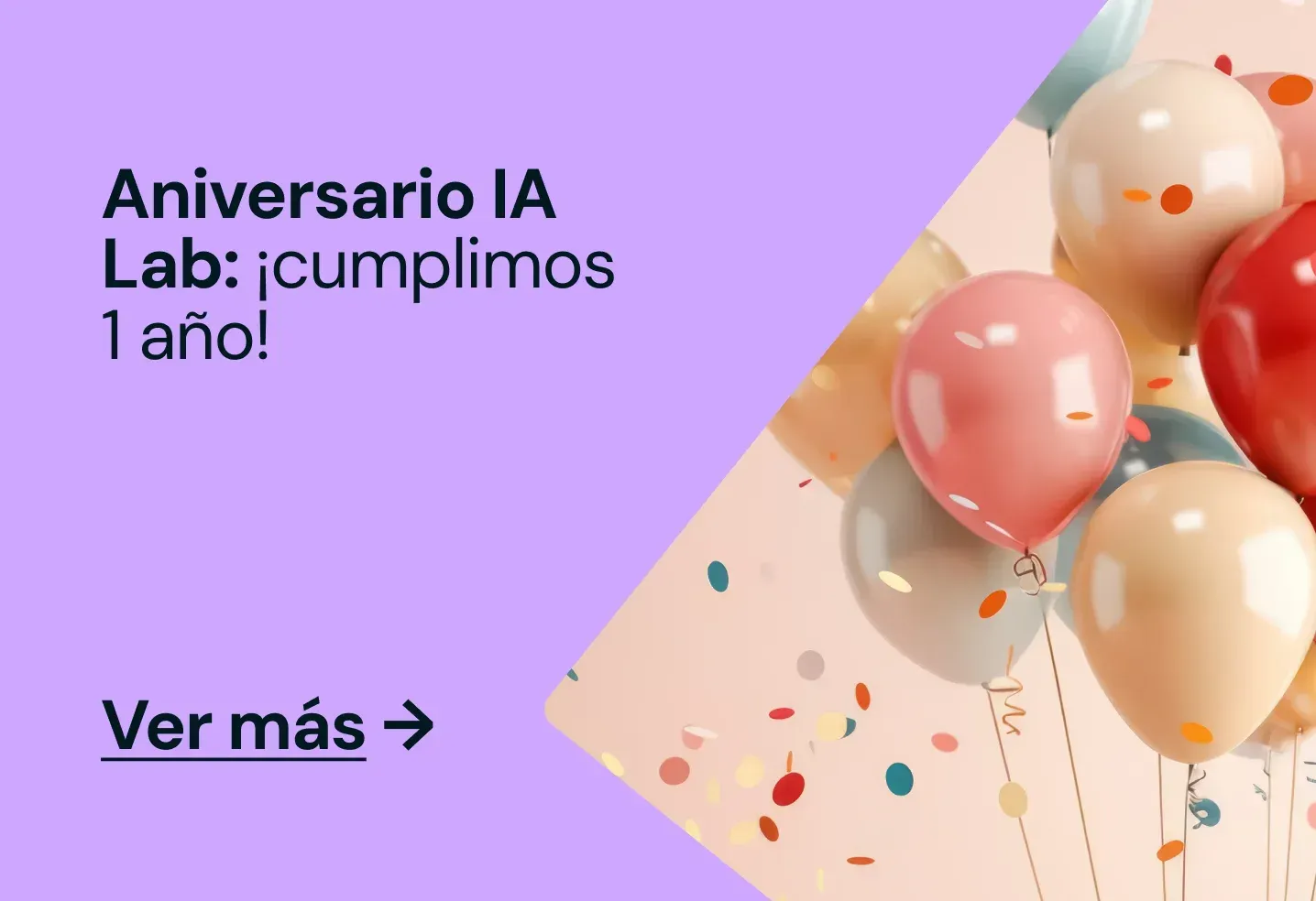 Aniversario IA Lab: Un día como hoy, hace un año, estábamos ante el nacimiento de una idea que cambiaría parte de nuestra forma de trabajar: el IA Lab.